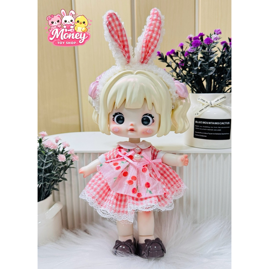 พร้อมส่ง🩷👘ชุดตุ๊กตาNommi Size 15-20 cm.🐰แบบสุ่ม1ชุด💖(Box7)