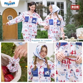 ชุดนอนโนบรา PAJARA PAJAMAS Disney ลิขสิทธิ์แท้ Collection : Little Paws แบรนด์ PAJARA with PAJARA Comfort Guard