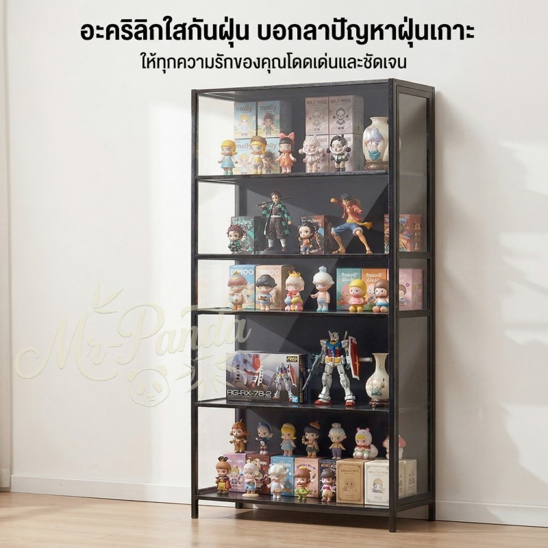 ตู้โชว์สินค้า ตู้โชว์สินค้าแบบเปิดด้านข้าง ตู้โชว์สินค้าแบบไม่มีสิ่งกีดขวาง ตู้เก็บของอเนกประสงค์ รูปที่ 4