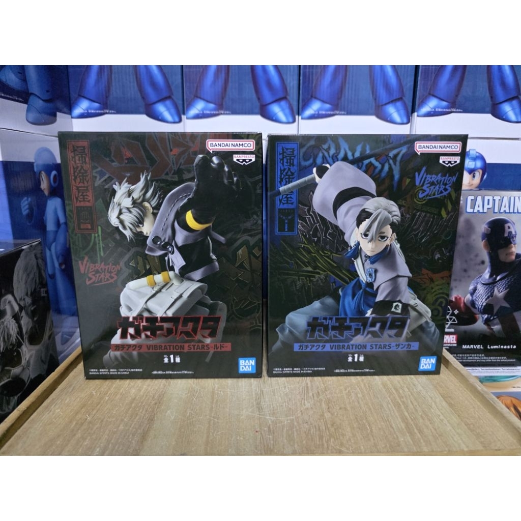 (พร้อมส่ง)Gachiakuta VIBRATION STARS Figure Rudo Zanka Set BANPRESTOมือ 1 Lot🇯🇵