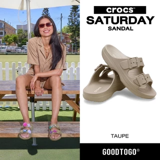 Crocs รองเท้าแตะ Saturday Sandal รุ่น 213586-2MC / 213586-100 / 213586-214 / 212867-2MC
