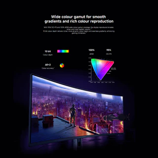 🆕 Xiaomi Curved Gaming Monitor G34WQi 2026 จอคอม | WQHD 21:9 | อัตรารีเฟรช 180Hz | ความโค้ง 1500R | HDR 400