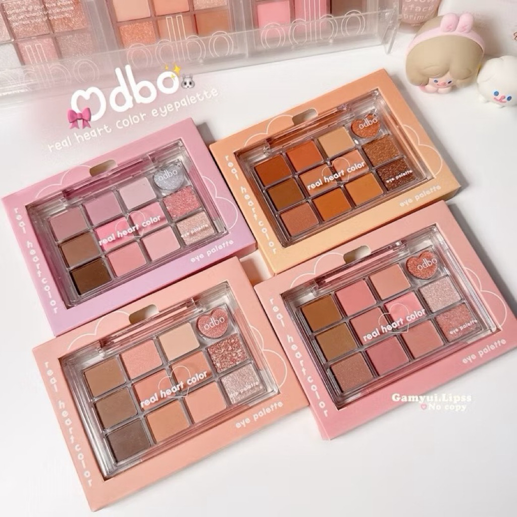 odbo od2019 อายพาเลท เนื้อแมทท์และชิมเมอร์ เนื้อเนียนละเอียด ODBO2019