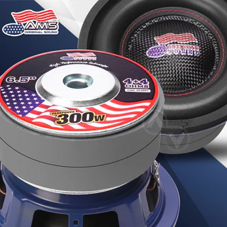 AMERICAN SOUND ดอกซับเบส 6.5 นิ้ว ซับวูฟเฟอร์ วอยซ์คู่ เบสลอย แม่เหล็ก120 2ชั้น AMS-2638KL AMS-662.2D เครื่องเสียงรถยนต์