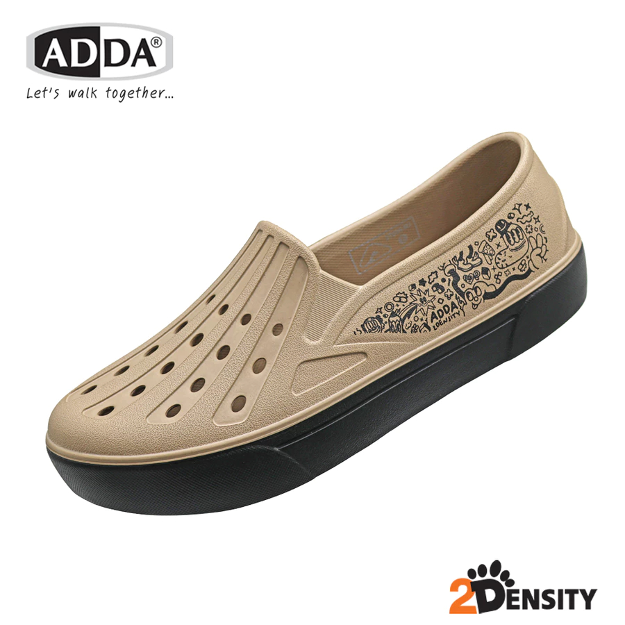 รองเท้า สลิปออน ชาย สไตล์มินิมอล ADDA รุ่น 5TD95M2 น้ำหนักเบา พื้นนุ่มสบายเท้า SIZE(7-10)