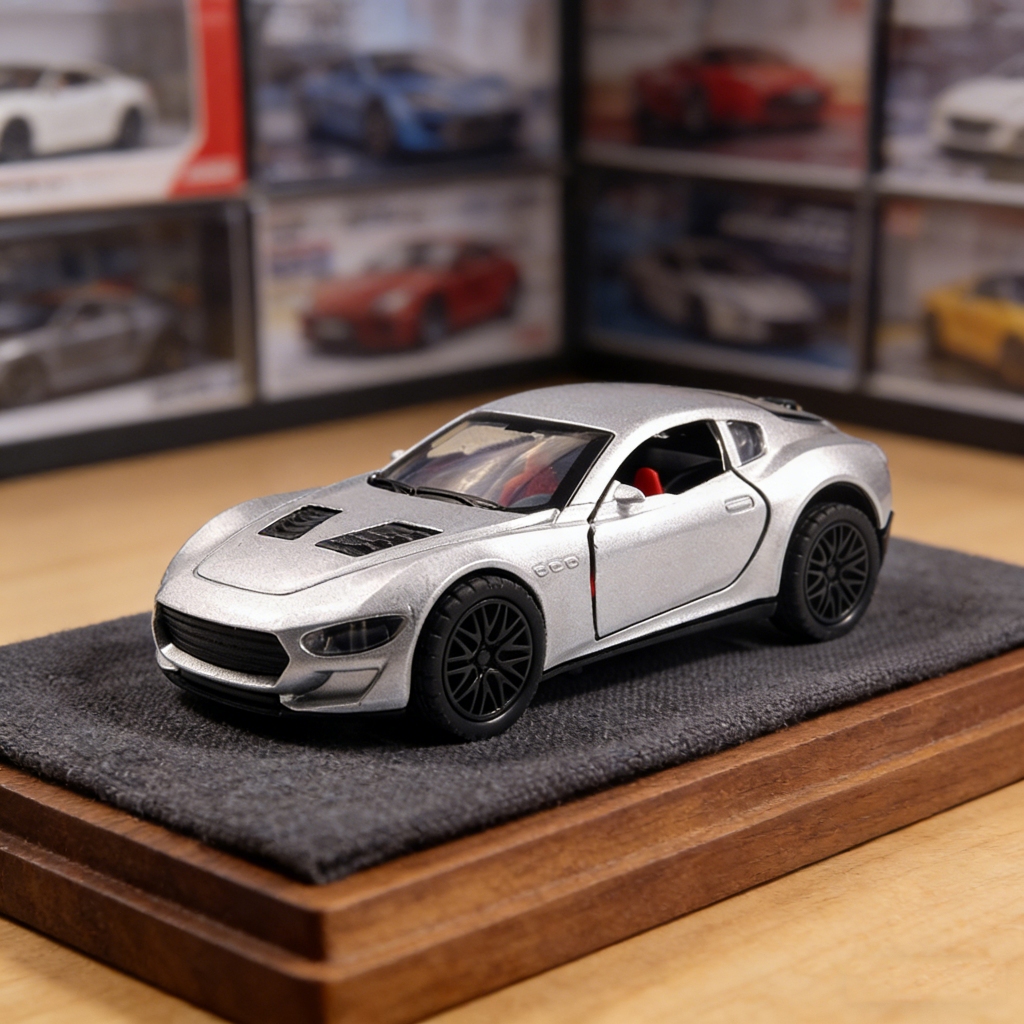 รถโมเดลอัลลอย Diecast 1:24 รถจำลองโลหะผสม สีสวยเหมือนจริง เปิดประตูได้ ของเล่นเด็กผู้ชาย ของสะสมคุณภาพดี