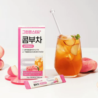 [คอมบูชา] ชาหมัก + โปรไบโอติก ดีท็อกซ์ GREEN MONSTER D-toc Kombucha (5g x 10 ซอง)