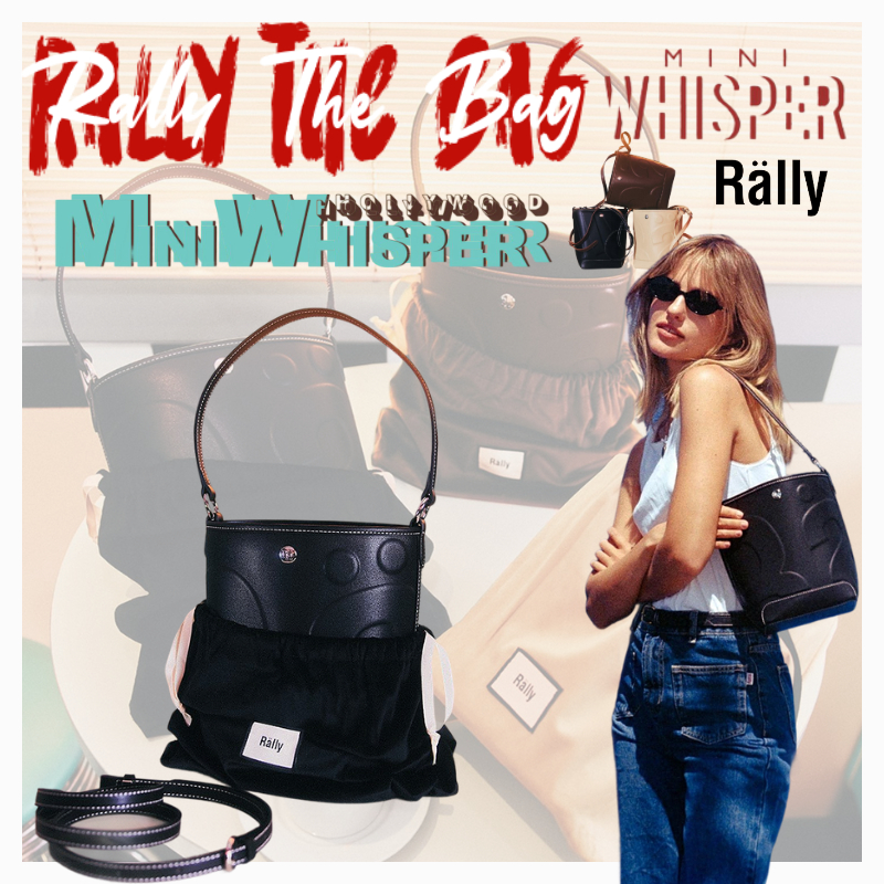 พร้อมส่ง✅แท้ Rälly🚚✨Rally The Bag Mini Whisper Rally Movement Bucket กระเป๋าโท้ crossbody กระเป๋าสะพายข้าง Hollywood