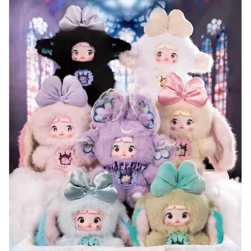 พร้อมส่ง Nommi v6 แบบจุ่ม นมมิ กล่องสุ่ม Nommi Fantasy World Series Plush Blind Box