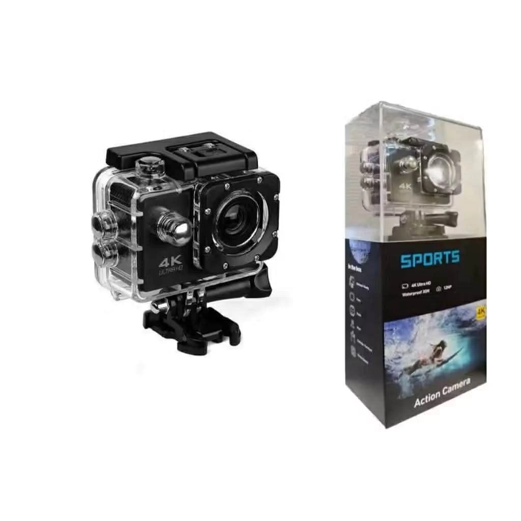 ส่งเร็ว ส่งไว กล้องติดหมวก กล้องกันน้ำ กล้องอเนกประสงค์ขนาดเล็ก Action Camera 4K Wifi Sports Dv Cam พร้อมเคสกันน้ำ thumbnail 8