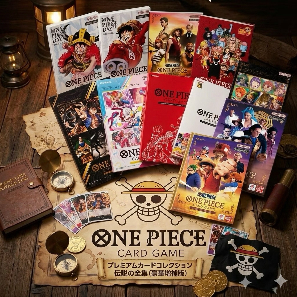 พร้อมส่งในไทย🇹🇭ONE PIECE Card Game Premium Card Collection Film Red / UTA / Live Action / 25th Edition ของแท้ Bandaiมือ1