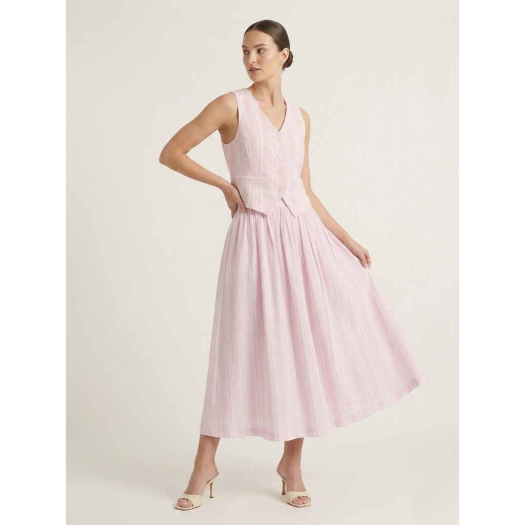 TANGO TANGERINE - SUSAN SKIRT กระโปรงเอวสูง ทรงบาน