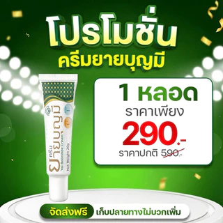 ครีมยายบุญมี ทาผิวฟื้นฟู รอยแดง รอยไหม้ ขนาด20กรัม