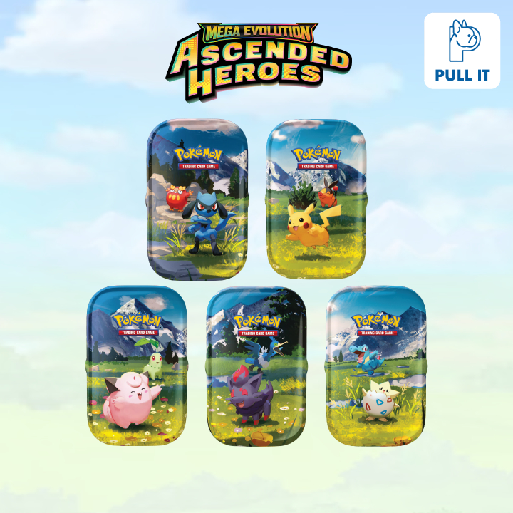 [พร้อมส่ง][ของแท้100%][ENG] Ascended Heroes Mini Tin - Pokemon Mega Evolution