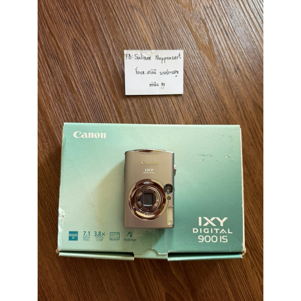 กล้อง Canon ixy900is full box