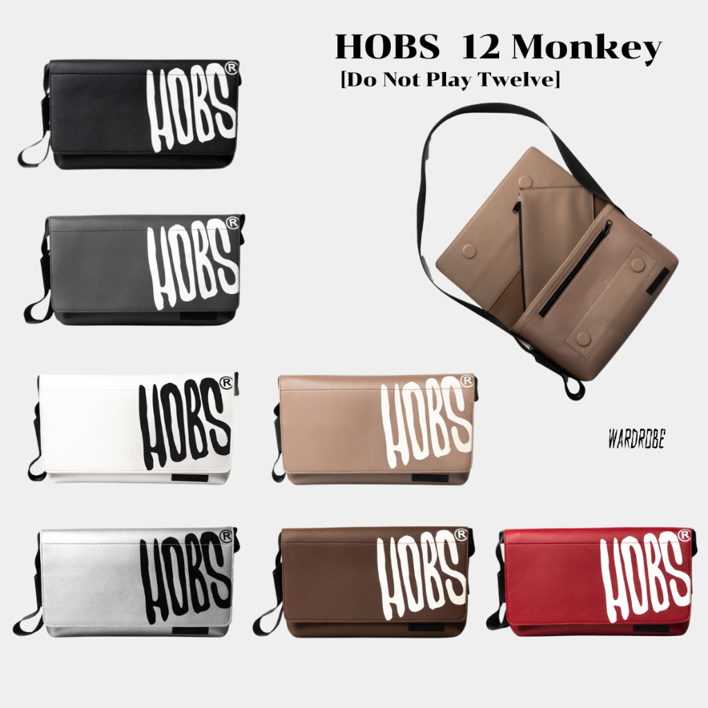 กระเป๋าสะพายข้าง HOBS DO NOT PLAY ขนาด 12 นิ้ว.