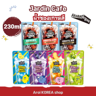 Jardin น้ำซองเกาหลี 230ML รสพีช องุ่นไซมัสคัส น้ำผลไม้ Cafe Real กาแฟซองเกาหลี เฮเซลนัท
