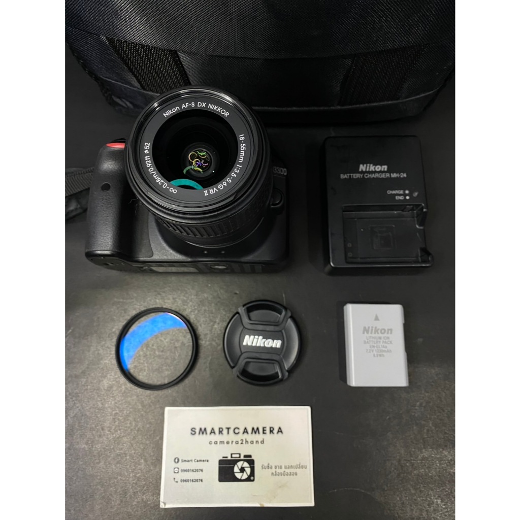 กล้อง NIKON D3300 พร้อมเลนส์