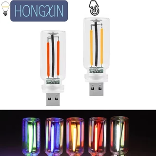 ไฟกลางคืนแบบพกพา HY8818 เป็นหลอดไฟ LED ขนาดเล็กที่เชื่อมต่อผ่านพอร์ต USB มาพร้อมสวิตช์สัมผัสและฟังก์ชันหรี่แสงได้