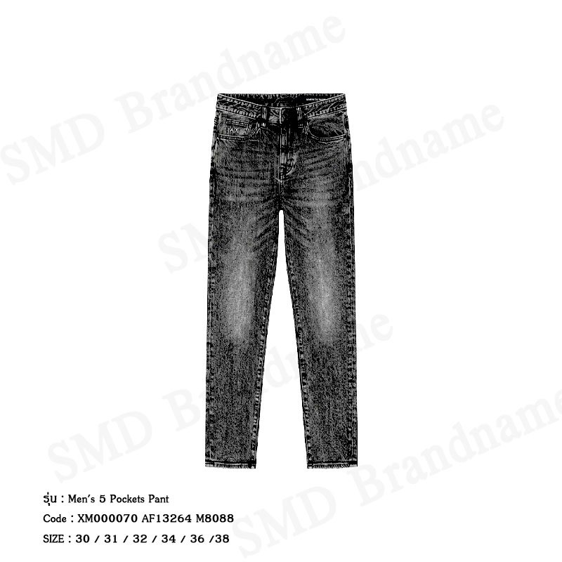 Armani Exchange กางเกงยีนส์ผู้ชาย รุ่น Men's 5 Pockets Pant Code: XM000070 AF13264 M8088