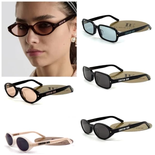 แว่นกันแดด Dior Pacific Oval / Rectangular Sunglasses ของแท้ 100%