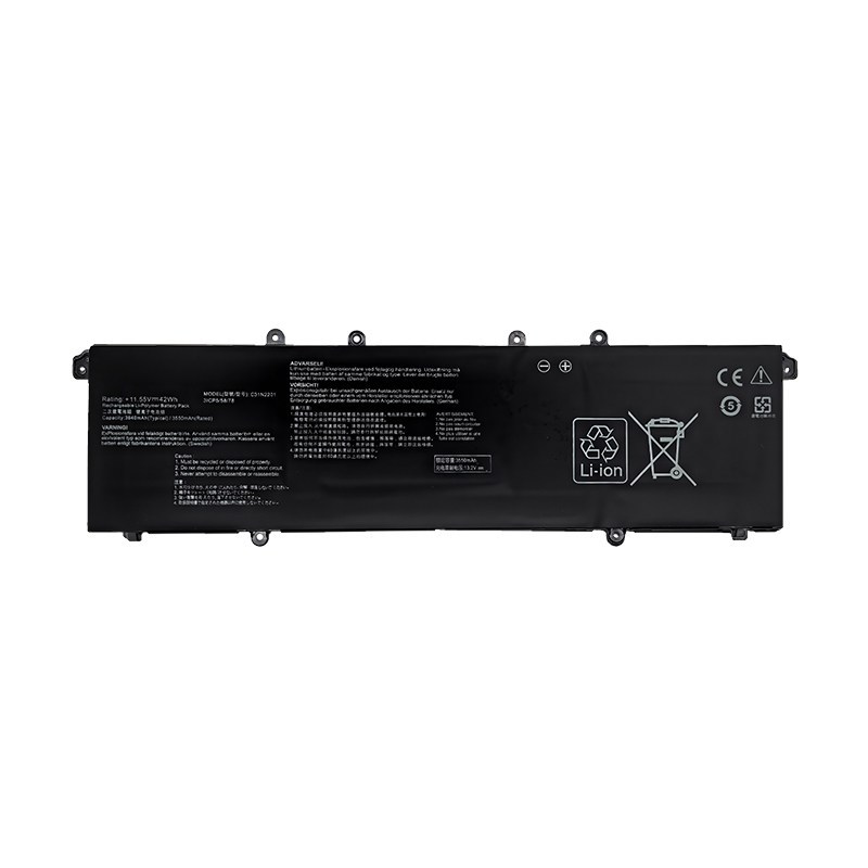 C31N2201 3ICP5/58/78 for Asus VivoBook 15 16 F1504 M1605 F1605 E1504 S1504 S1605 R1605Laptop battery