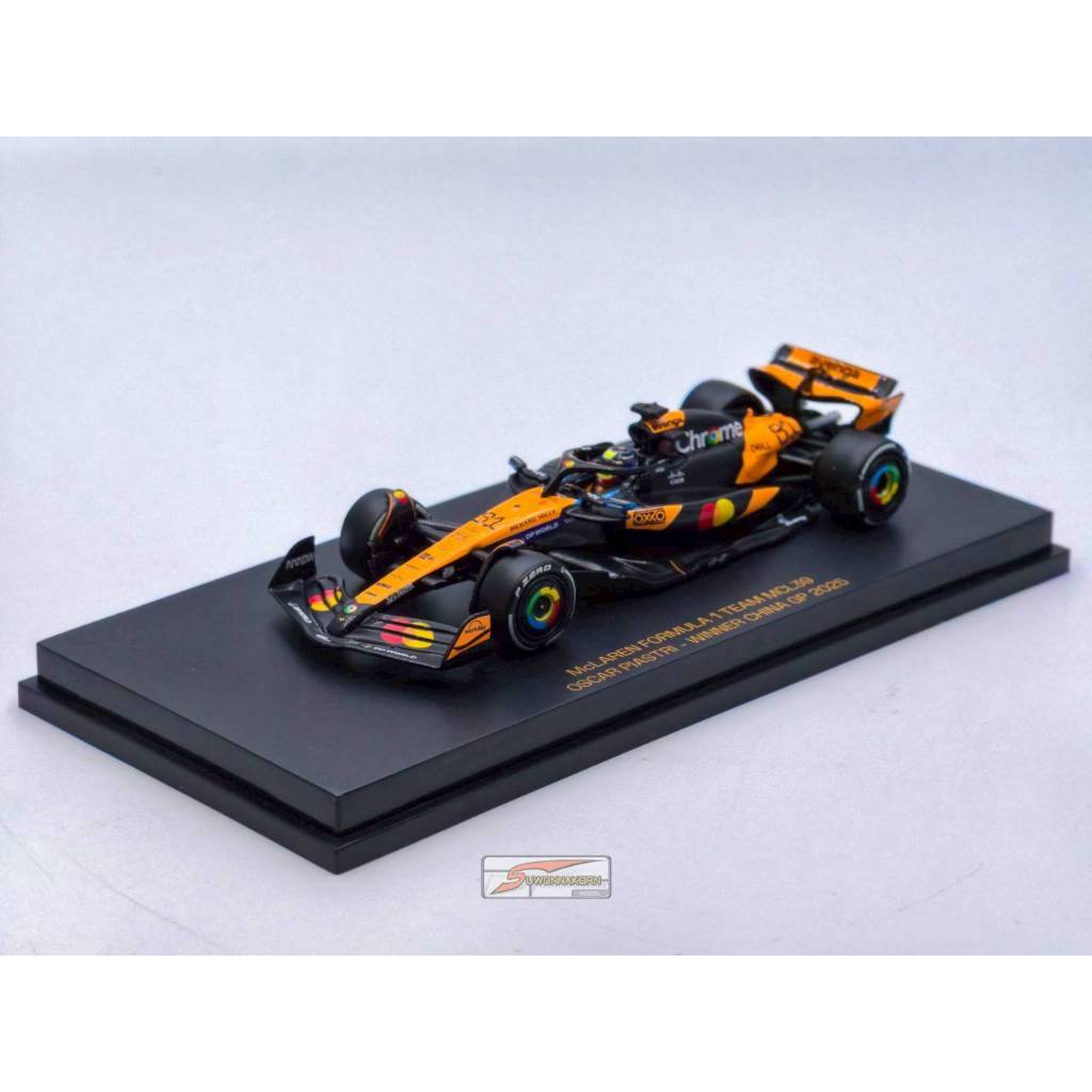 MINICHAMPS 1/64 McLaren Formula 1 MCL39 Oscar piastri Winner China