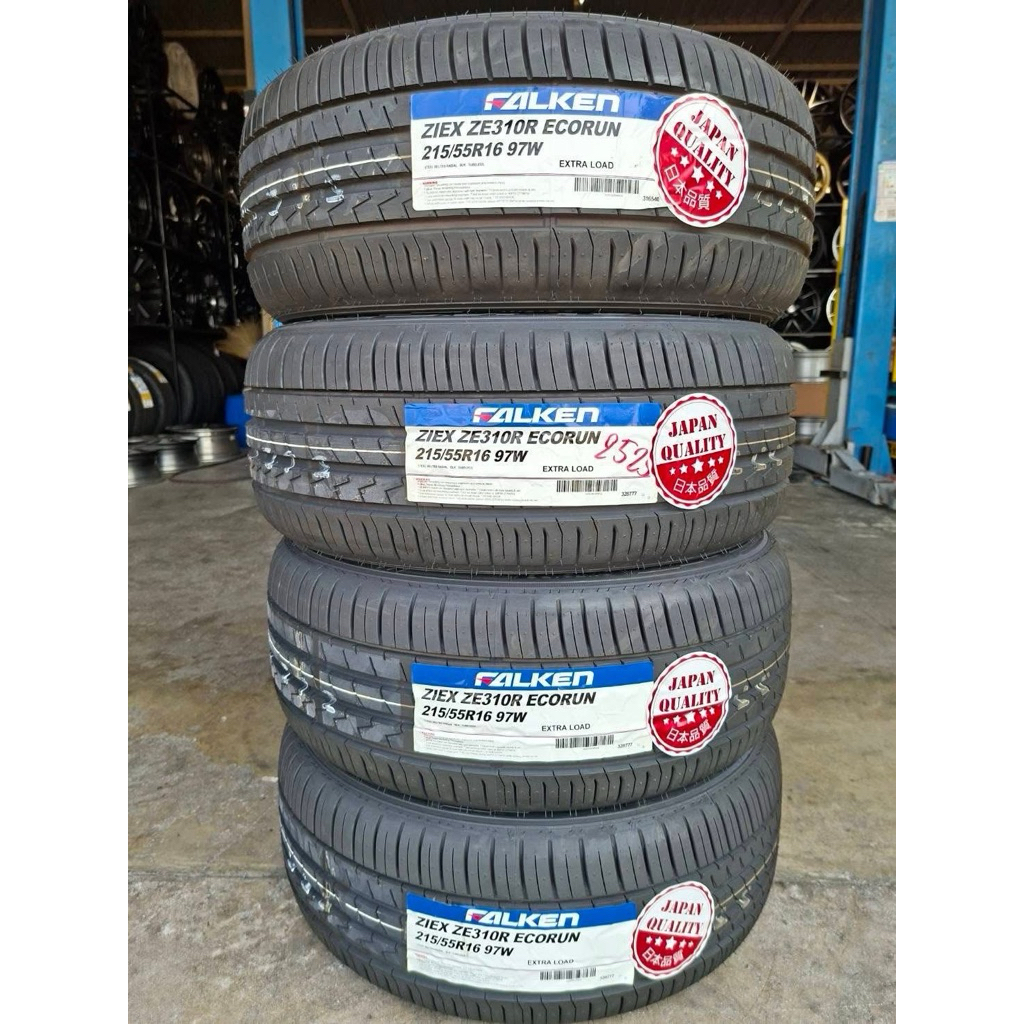 🚓🚗Falken 215/55/16 ZE310R ยางใหม่ปี25