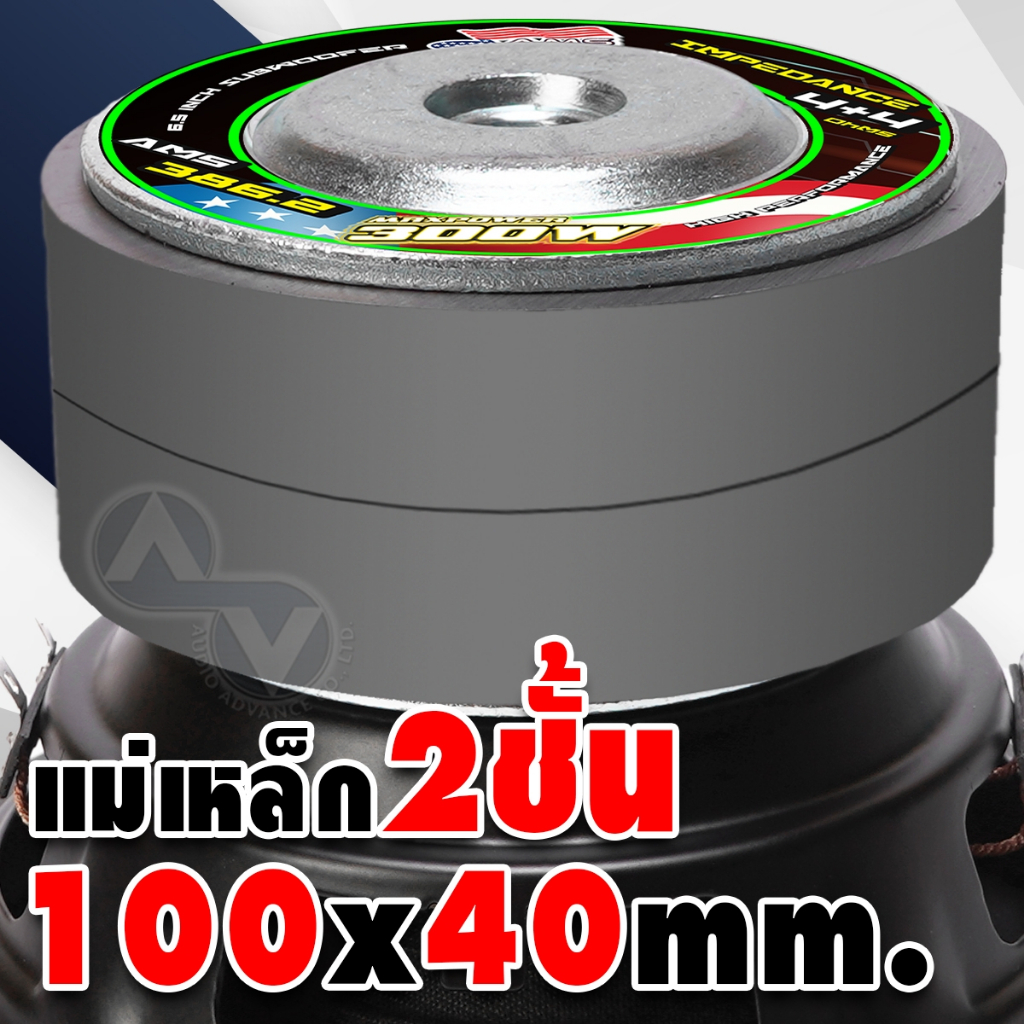 AMERICAN SOUND ลำโพงซับ 6.5 นิ้ว ตู้DIY ซับวูฟเฟอร์ ซับเบส วอยซ์คู่ AMS-386.2 65100 6110KL 6013KL AudioAdvance ราคา ถูกที่สุด ดีลบีเคเค แกลเลอรีภาพที่ 6