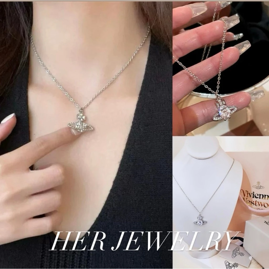 ❌พร้อมส่ง ส่งไว❌สร้อยคอ Vivi รุ่น Minimal Style