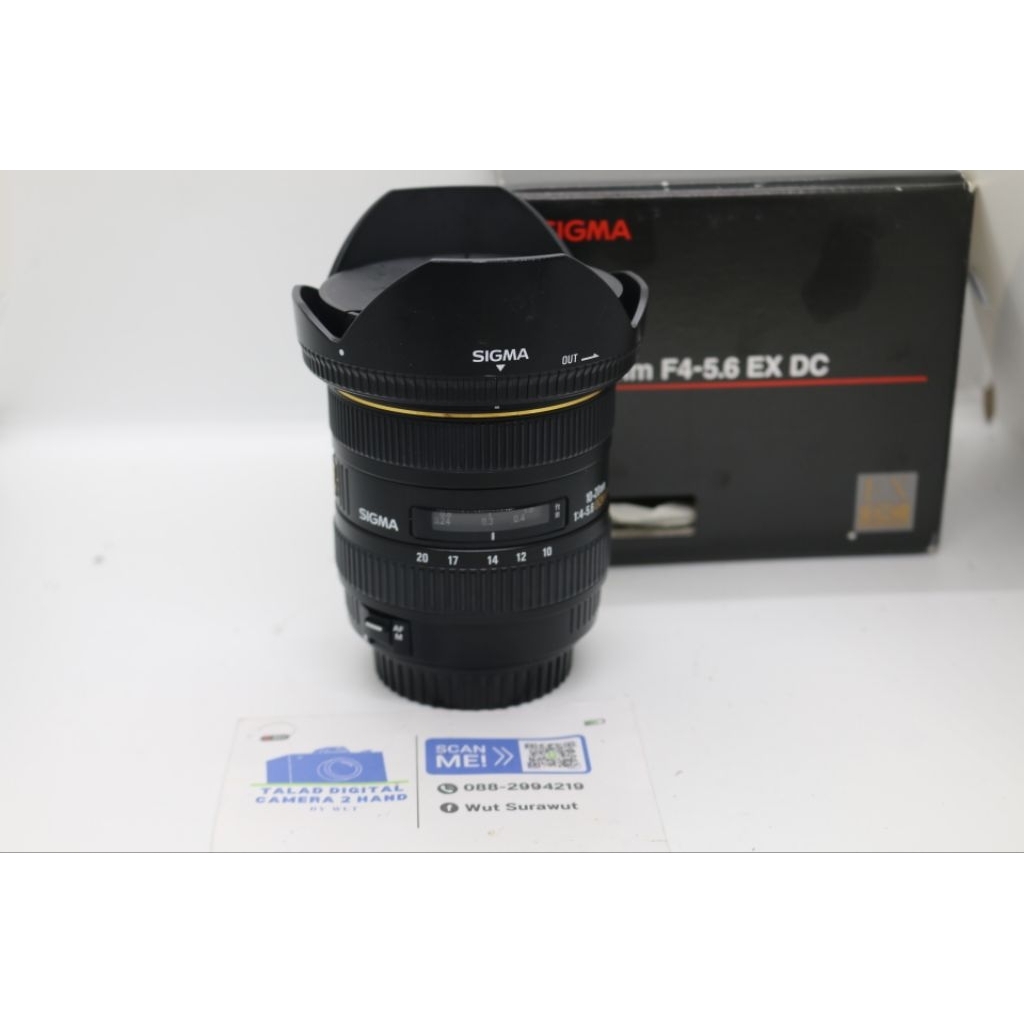 Sigma 10-20  For Canon มีกล่องครบ