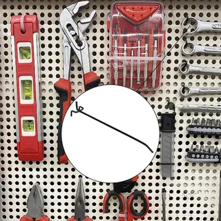 10 ชิ้น/แพ็ค ตะขอ ลวดแขวน ขนาดต่างๆ ตะขอโลหะpegboard แขวนเครื่องมือ มีสีให้เลือกมากมาย ลวดแขวนสินค้าผนังรู