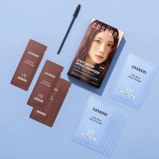 [ย้อมคิ้วสีอ่อน 1กล่อง5เซต] COSNORI Easy Brow Tone Changer 5 EA