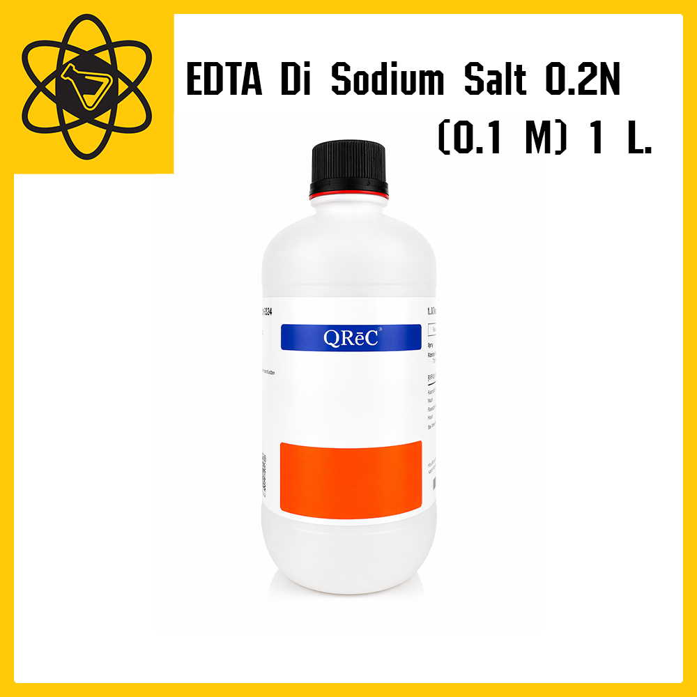 EDTA Di Sodium Salt 0.2N (0.1 M) 1 ลิตร - เกรดแล็บ