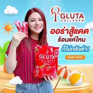 1 แถม 1 ห่อ T-Gluta COLLAGEN ที กลูต้า คอลลาเจน 1 ห่อมี 30 ซอง