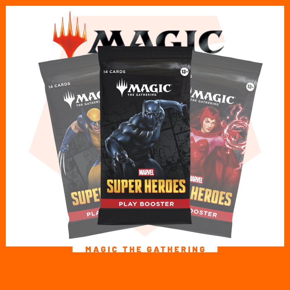 [FIZZY] Magic the Gathering (MTG):  Marvel Super Heroes - Play Booster Pack