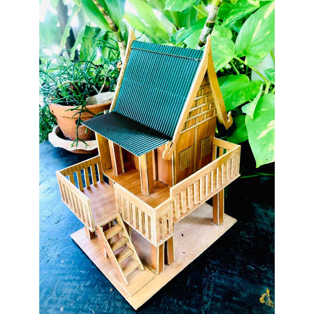 บ้านทรงไทยจิ๋ว ถวาย แก้บ่นไอ้ไข่มีป้ายเลขที่บ้านไอ้ไข่พร้อ รูปที่ 2