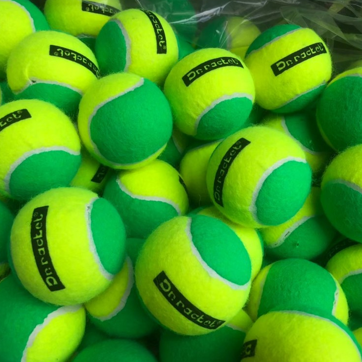 ลูกเทนนิสเด็ก-สีเขียว DrRacket (1x50ลูก)/Kid Tennis Ball Stage 1-Green เด็กอายุ 8-10 ปี (DR04-40065)