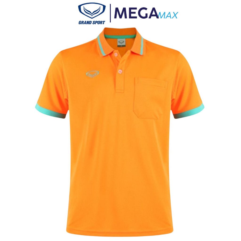 เสื้อโปโล Grand sport 12-585 เสื้อคอปก ชาย มีกระเป๋าอกซ้าย ซับเหงื่อ ระบายอากาศ (โพส 1/2) ราคา ถูกที่สุด ดีลบีเคเค แกลเลอรีภาพที่ 6