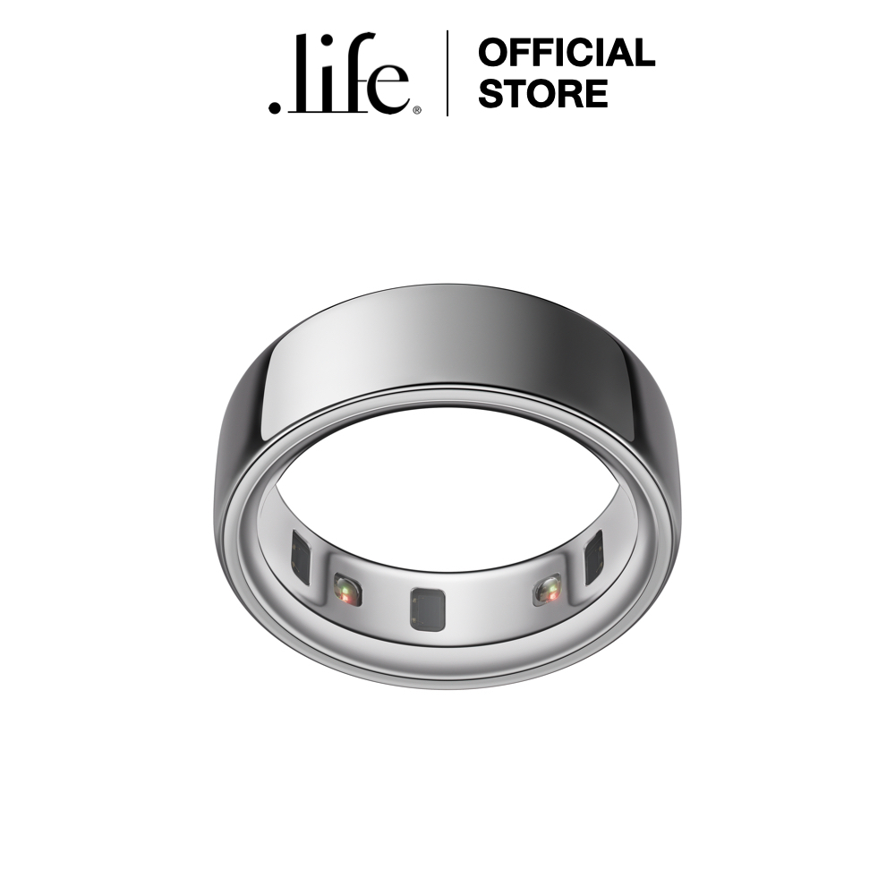 Oura Ring 4 แหวนอัจฉริยะ Smart Ring - แหวนติดตามสุขภาพ สีเงิน / Sliver | by Dotlife