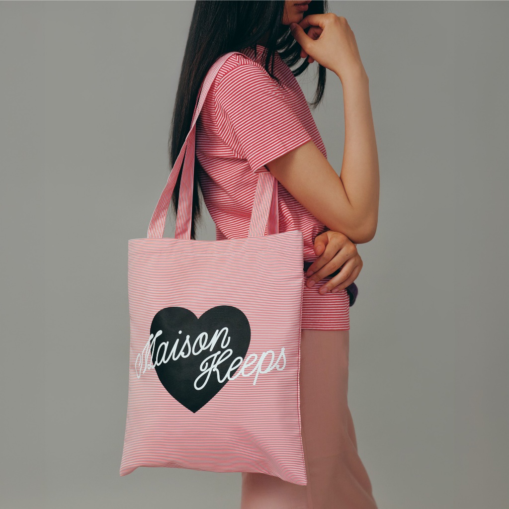 maison KEEPS | Daily Adore Tote Bag | Unisex | กระเป๋าผ้า