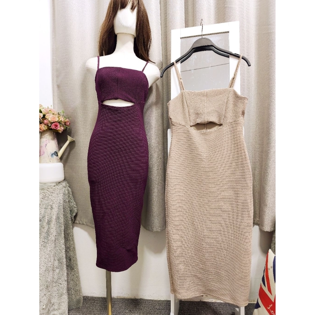 Forever 21 เดรสสายเดี่ยว ทรงสอบ S,M