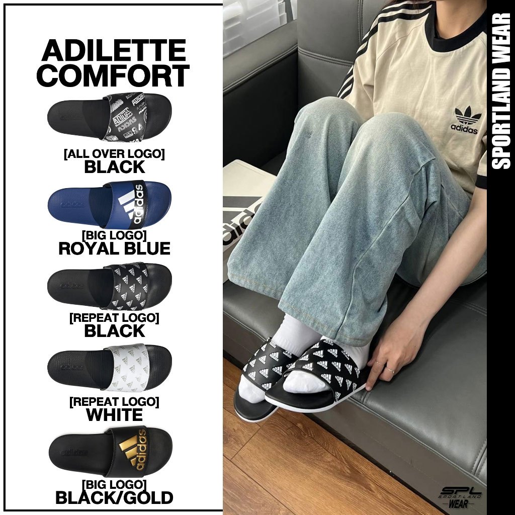 Adidas Collection รองเท้าแตะ รองเท้าลำลอง SPF Adilette Comfort FZ1750 / GV9713 / GV9735 / GY1946 / G
