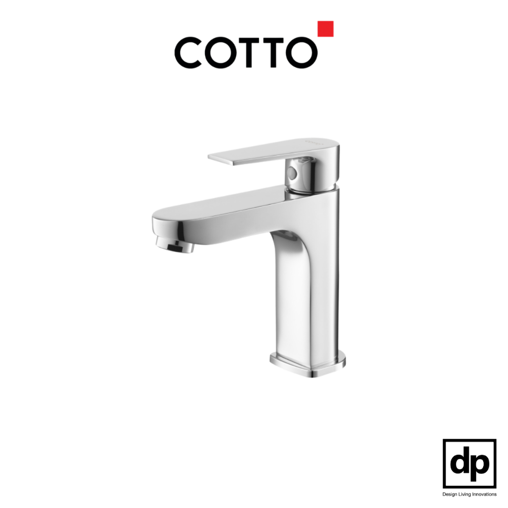 COTTO ก๊อกเดี่ยวอ่างล้างหน้า LUKE CT1160AN(HM)