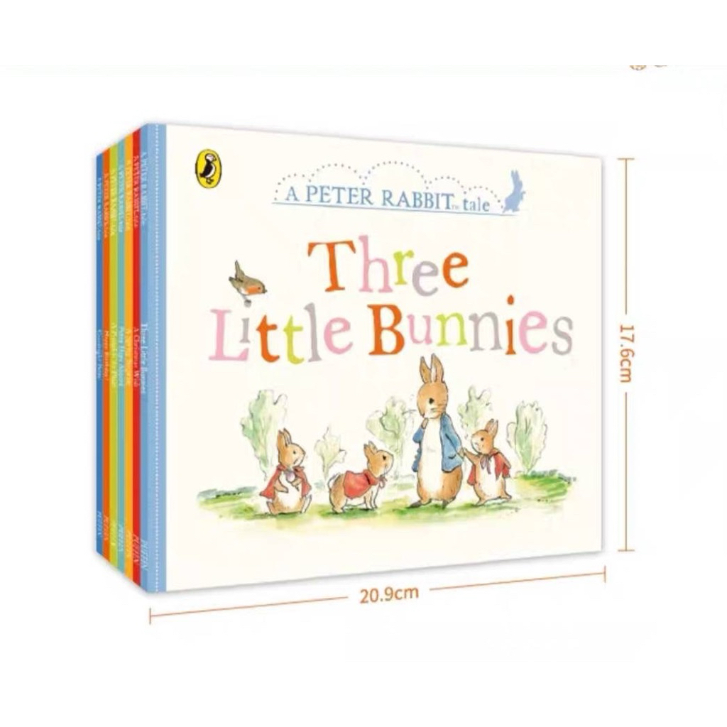 นิทานคลาสสิก Peter Rabbit (A Peter Rabbit Tale)" ชุด 7 เล่ม หนังสืออ่านภาษาอังกฤษเด็ก อายุ5-6
