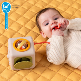 Taf Toys ลูกบาศก์กิจกรรมซิลิโคน 6-in-1 Peek & Play Cube ของเล่นเสริมพัฒนาการ 6 เดือน ขึ้นไป รูปที่ 4