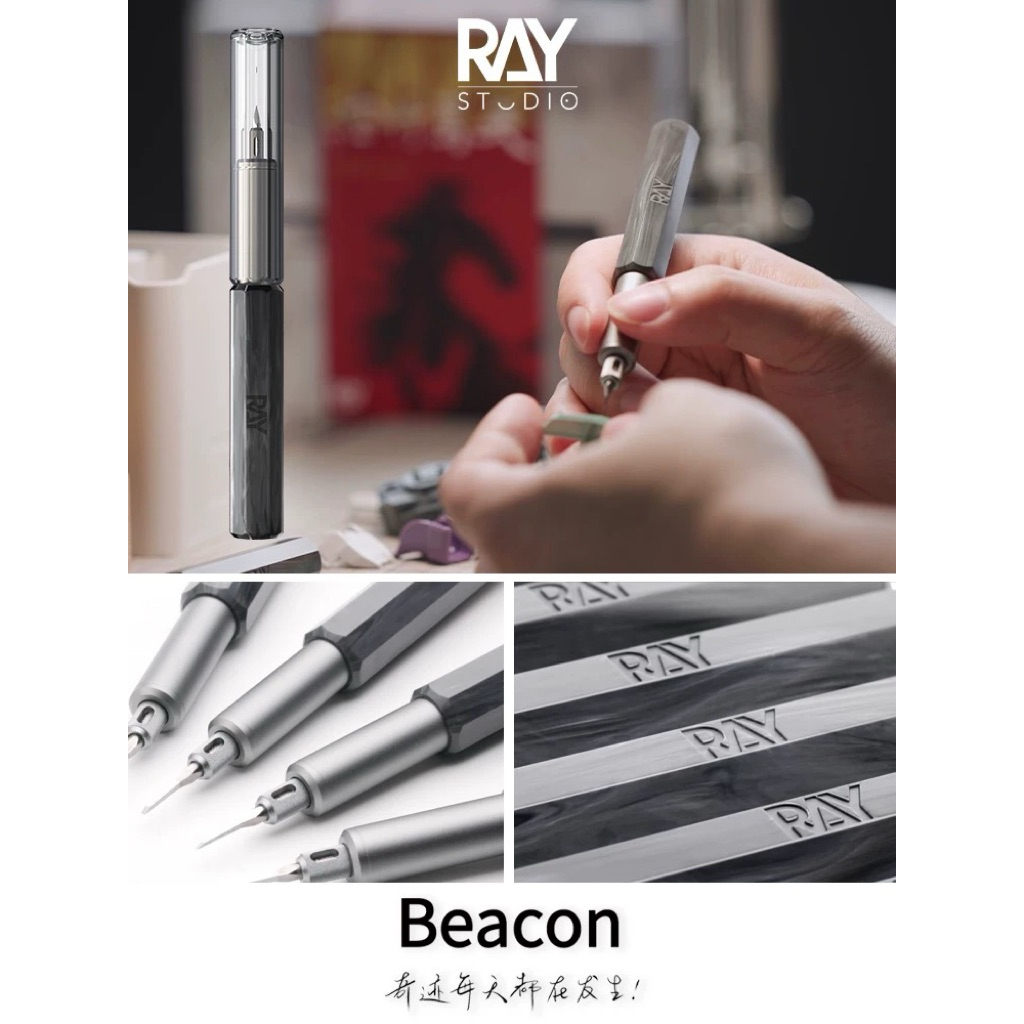 RAY STUDIO BEACON Tungsten Extra Knife มีดเดินลายกันพลา มีดแกะสลักโมเดล ทำจากเหล็กทังสเตน