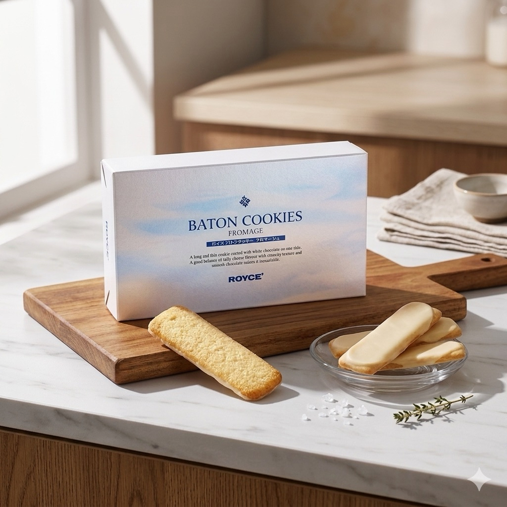 Royce BATON COOKIES FROMAGE 25ชิ้น