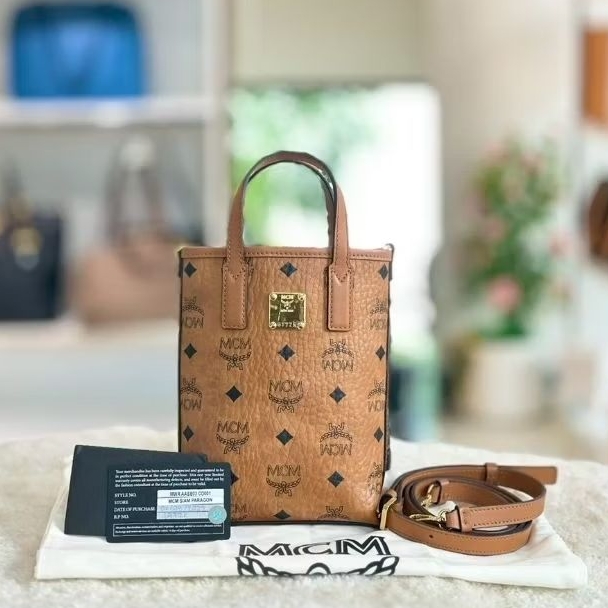 Authentic MCM essential bag