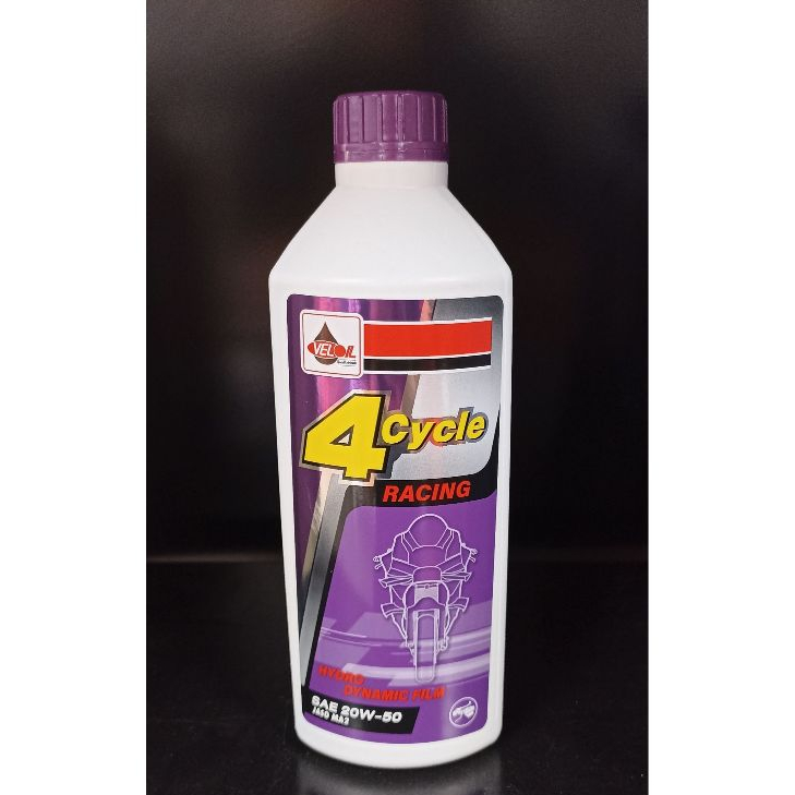 Veloil 4Cycle Racing 20W-50 0.8L น้ำมันเครื่องรถมอเตอร์ไซค์